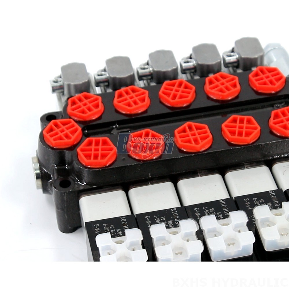 Durable Q45 5 Spool Monoblock Directional Valve for Hydraulic Systems detail image
